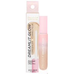 Pacifica Concealer – DreamLit Glow Full Coverage Concealer with Squalane for Dark Circles & Dark Spot Correction, Lightweight & Long-Lasting, Vegan & Cruelty-Free