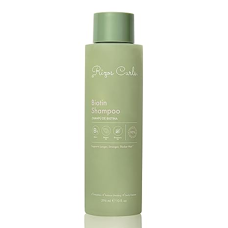 Rizos Curls Rosemary Strengthening Shampoo/Conditioner for Curly Hair – Hydrating & Strengthening Formula, Sulfate & Paraben Free