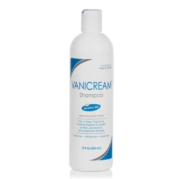 Vanicream Shampoo & Conditioner – pH Balanced Mild Formula Effective For All Hair Types and Sensitive Scalps - Free of Fragrance - 12 Fl Oz