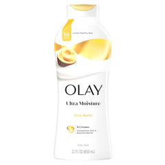 Olay Body Wash for Women, Ultra Moisture, For Extra Dry Skin, 24hr Moisturizing, Hydrating & Refreshing, B3 Vitamin Complex, Free of Parabens & Phthalates - 22 fl oz