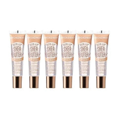 Ruby Kisses Broadway Vita-Lip Clear Lip Gloss 6pcs , Ultra-Hydrating & Soothing Formula with Vitamin Oils, High-Shine Non-Sticky Finish, Healing Glossy Lip Balm Locks in Moisture.