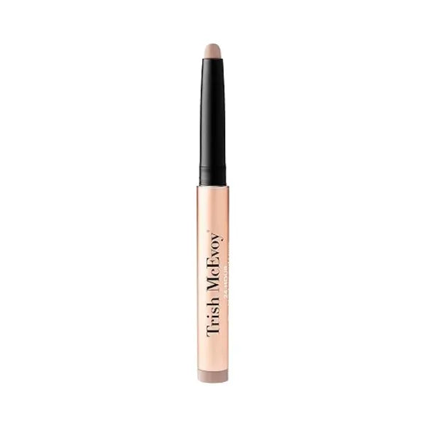 Trish McEvoy 24 Hour Eyeshadow Stick & Liner, Long-Wearing Crease Proof Cream Eyeshadow, Pigment-Rich Smudge-Proof Formula