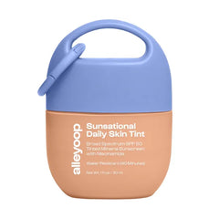 Alleyoop Sunsational Tinted Moisturizer SPF 50 for Face Broad Spectrum - 100% Mineral Face Sunscreen with Jojoba, Hydrating & Soothing Tinted Sunscreen, Vegan & Cruelty-Free