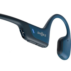 Shokz OpenRun Pro Premium Bone Conduction Open-Ear Sport Headphone (S810SB) - Steel Blue