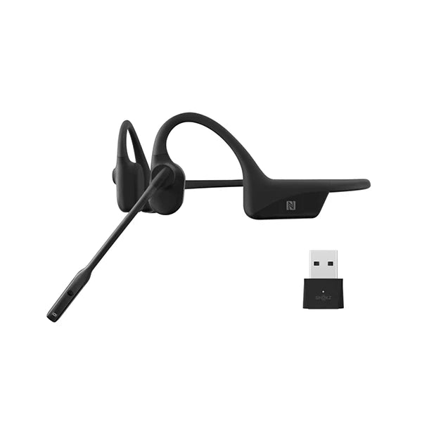 Shokz OpenComm UC Bone Conduction Bluetooth Headset (C102BK) - Black