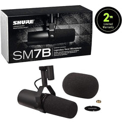 Shure Vocal Microphone Cardioid Dynamic Black