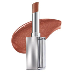 Glint Glow Lip Balm Moisturizing Stain Lipstick with Shine for Natural Lips, Tinted Treatment. Luxurious Korean Skin Care Makeup Chapped, Dry, Cracked Lips.