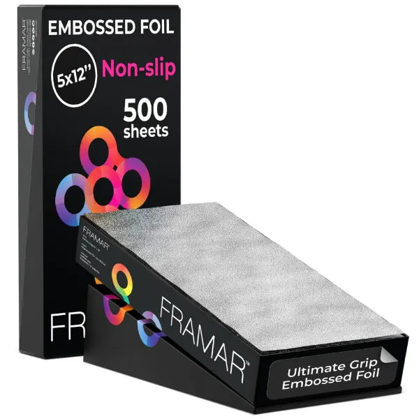 FRAMAR Embossed Pre Cut Hair Foils For Highlighting