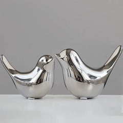 FANTESTICRYAN Small Birds Statues Home Decor, Modern Style