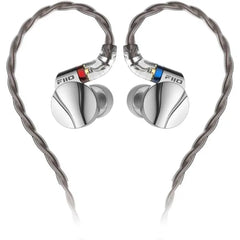 FiiO FD15 13.8mm Magnalium DLC HiFi Dynamic Driver in-Ear Earphone with Stainless Steel Shell, Detachable MMCX Cable