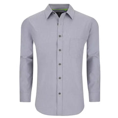 Tom Baine Men's Slim Fit Long Sleeve Dress Shirt