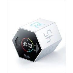 TICK TIME Pomodoro Timer Cube – Rechargeable Magnetic Productivity Timer with Presets, Countdown & Stopwatch for Study, Work & ADHD