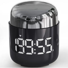MEESMEEK Digital Kitchen Timer with Large LED Display, Countdown & Countup Modes, Adjustable Volume, Classroom & Home Use