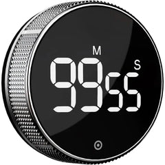 BLUE SNAIL LED Digital Kitchen Timer – Smart Productivity Timer with Adjustable Volume & Brightness for Home, Classroom, Gym & Office Work