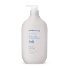 Method Men Body Wash, Paraben and Phthalate Free, 28 FL Oz (Pack of 1)