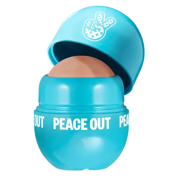PEACE OUT Oil Control Roller, On-the-Go Reusable Facial Roller to Reduce Excess Oil with Halloysite Clay for Oily Skin and Shine Control (1 Count)