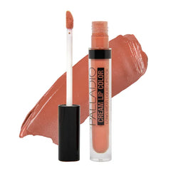 Palladio Long-Wear Cream Lip Color Liquid Lipstick, transfer proof high intensity color pigment, smooth lightweight formula, cream color matte finish, all day wear