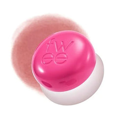 fwee Lip&Cheek Blurry Pudding Pot Airbrushed Blush & Lip, Buildable & High Pigment, Long lasting, Lightweight, Natural Soft Matte Finish, Satin Finish Blurring Blush