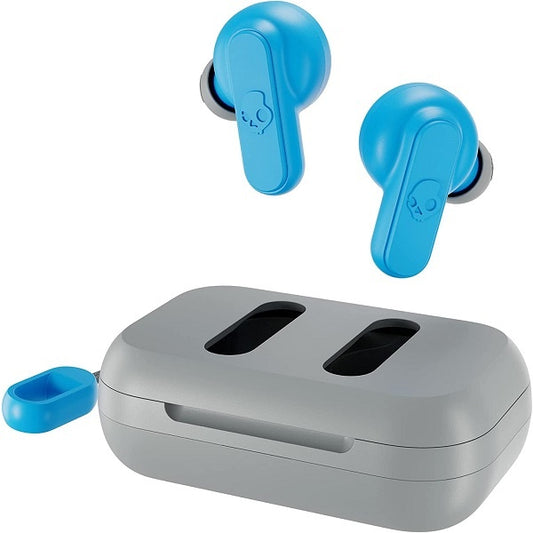 Skullcandy Dime 2 True Wireless In-Ear Earbuds (S2DBW-P751) - Light Gray / Blue