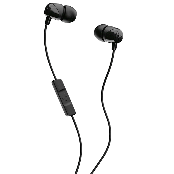 Skullcandy Jib With Microphone In-Ear Headphones (S2DUYK-343) - Black