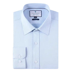 Tom Baine Men's Four-Way Stretch Jacquard Dress Shirt