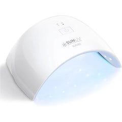 SUNUV SUN9C UV LED Nail Lamp for Gel Polish - Professional Nail Dryer with Sensor, 2 Timers & Digital Display - Fast Curing Manicure Tool