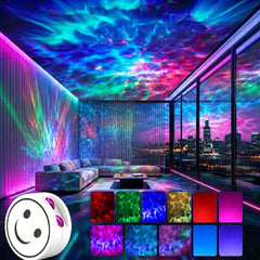 Proran Galaxy Projector Night Light Lamp for Kids Bedroom