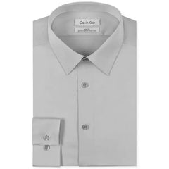 Calvin Klein Men's Slim-Fit Non-Iron Herringbone Dress Shirt