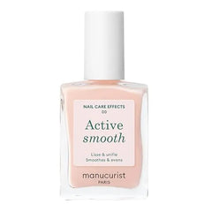 Manucurist Active  Nail Concealer Polish & Care 2 in 1 Nude Nail Polish Nail Strengthener and Growth No Lamp Nail Concealer Ridge Filler for Nails Beige Finish