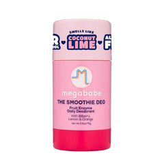 Megababe Daily Deodorant, Odor Protection, Vacation and Hot Weather Essential, Multi-Minerals, Aluminum-Free, All Natural - 2.6 oz