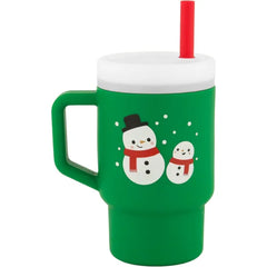 Infantino My 1st Tumbler 9 Oz Silicone Sippy Cup with Straw & Handle