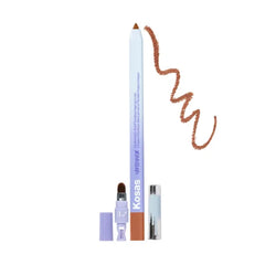 Kosas Hotliner Retractable Lip Liner Pencil with Built-In Brush & Sharpener - Easy Contouring, Hydrating, Long-Lasting - Pigmented Creamy Texture for Plumping Lips - Hyaluronic Acid & Konjac
