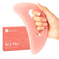 BAIMEI IcyMe Natural Jade Gua Sha Facial Tool