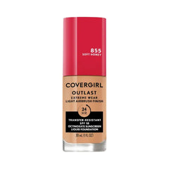 Covergirl Outlast Extreme Wear 3-in-1 Full Coverage Liquid Foundation, SPF 18 Sunscreen
