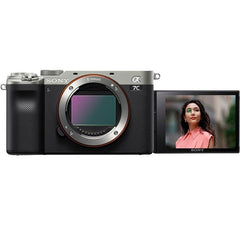 Sony Alpha 7C Full Frame Mirrorless Digital Camera (ILCE-7C/SQ) - Silver