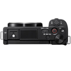 Sony Alpha ZV-E10 Mirrorless Vlog Camera (ZV-E10/BQ) - Black