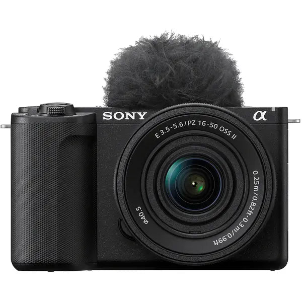 Sony Alpha ZV-E10 II APS-C Content Creator Mirrorless Camera With 16-50MM Lens - Black