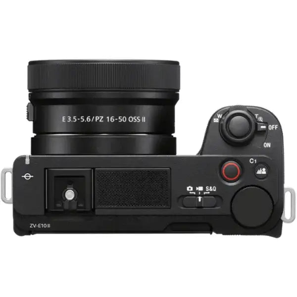 Sony Alpha ZV-E10 II APS-C Content Creator Mirrorless Camera With 16-50MM Lens - Black