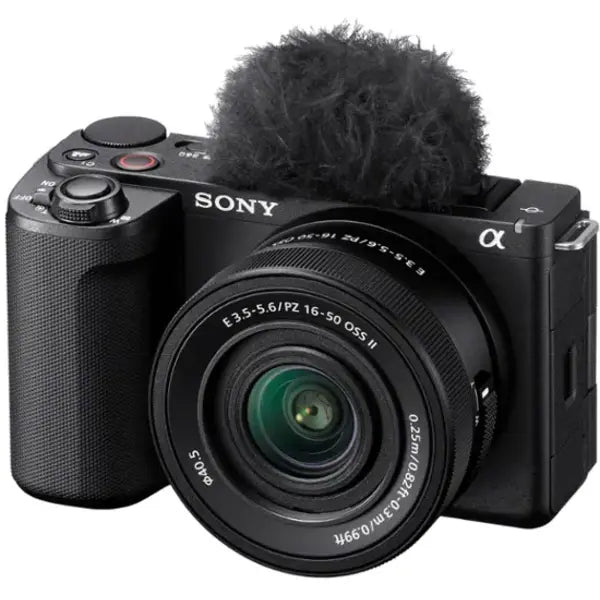 Sony Alpha ZV-E10 II APS-C Content Creator Mirrorless Camera With 16-50MM Lens - Black