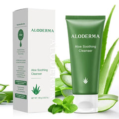 Aloderma Organic Aloe Vera Face Wash Collection - 5 Gentle Cleansers for Brightening, Oil Control, Sensitive, Dry & Anti-Aging Skin