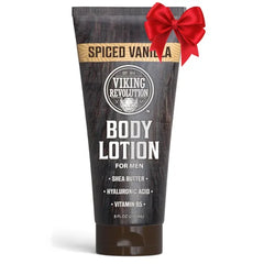 Viking Revolution Body Lotion for Men – Mens Lotion for Dry Skin with Shea Butter, Hyaluronic Acid and Vitamin B5, Nourishing Mens Body Lotion for Hydrated and Smooth Skin - 8oz (Pack of 1)