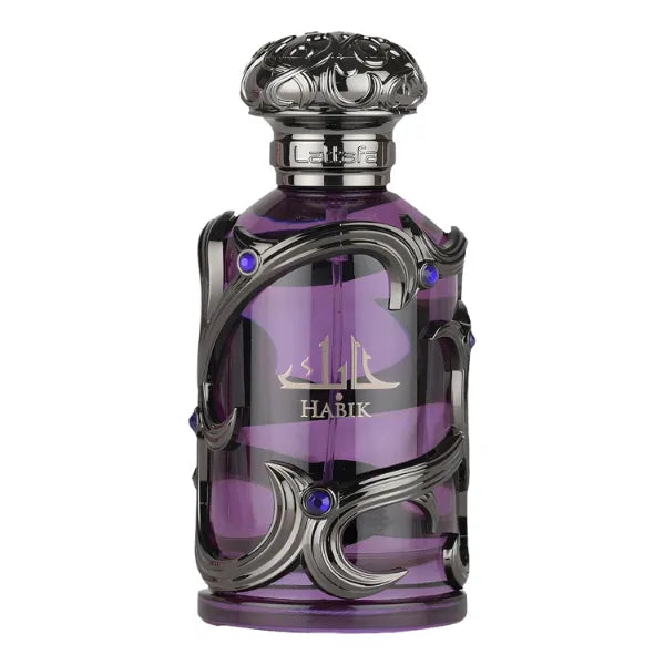 Lattafa Habik Eau de Parfum Spray Long-Lasting Fragrance for Men & Women, 3.4 Ounce / 100 ml