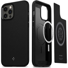 Spigen Core Armor Mag Case for iPhone 12 and 12 Pro - Matte Black