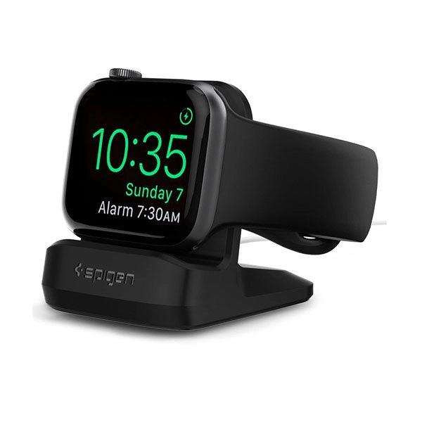 Spigen S350 Stand Designed for Apple Watch Charger Stand Series Watch Ultra -49mm Durable TPU with Non-Slip Stable Base