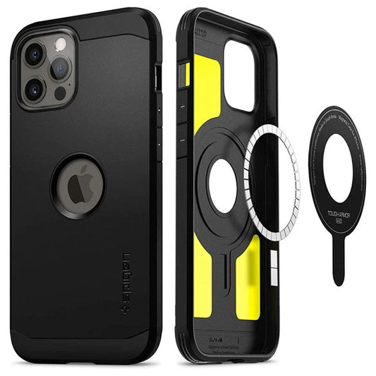 Spigen Tough Armor Compatible with MagSafe for iPhone 13 Pro Case - Black