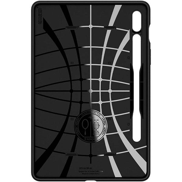 Spigen Tough Armor Pro Case Compatible with Galaxy Tab S8 / S7 – Black