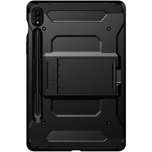 Spigen Tough Armor Pro Case Compatible with Galaxy Tab S8 / S7 – Black