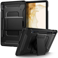 Spigen Tough Armor Pro Case Compatible with Galaxy Tab S8 / S7 – Black