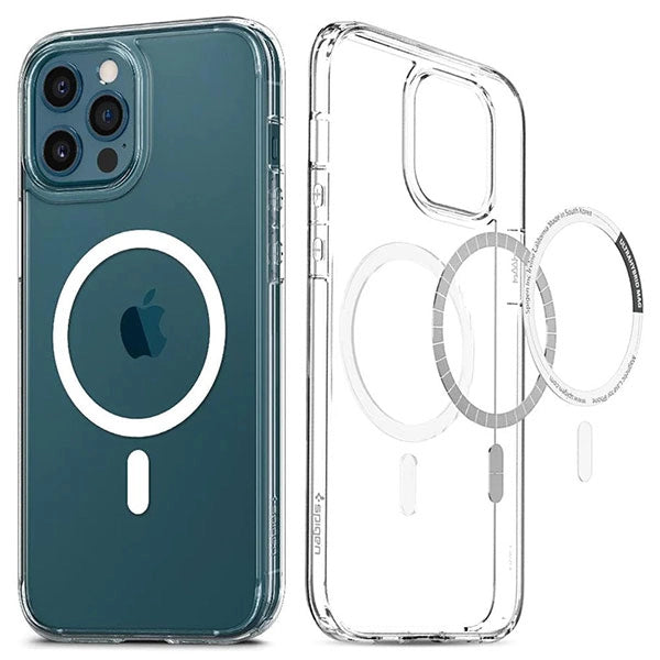 Spigen Ultra Hybrid MagFit for iPhone 12 and 12 Pro case  - Clear