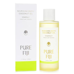 PURE FIJI Nourishing Exotic Coconut Body Oil, Natural Ingredients Deeply Moisturize and Nourish - 7.7 fl oz / 230ml